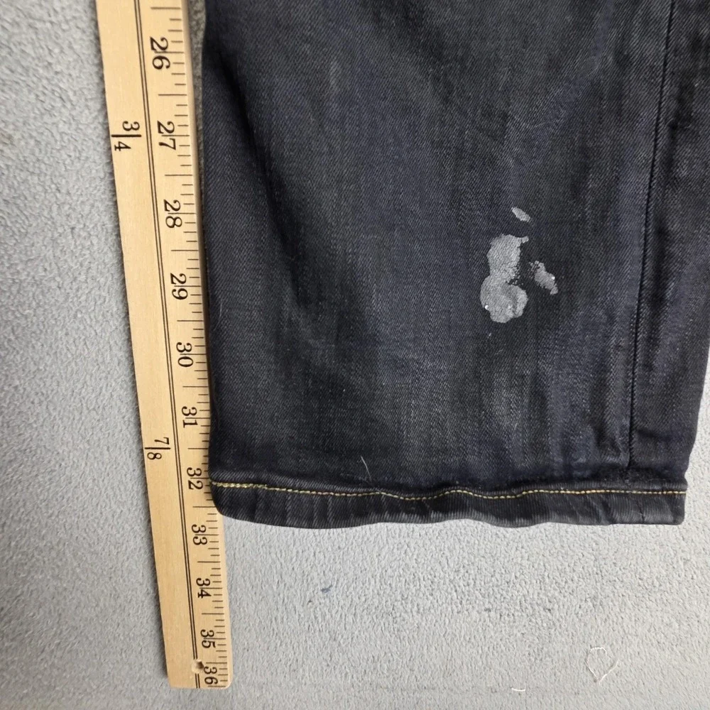 Vintage Levis 506‎ Jeans Mens 33x32 Black Standard Engineered Zip Fly